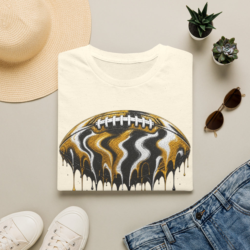 Missouri Tigers Drip Football T-Shirt