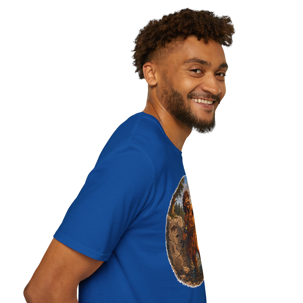 Caveman Goes Fishing T-Shirt