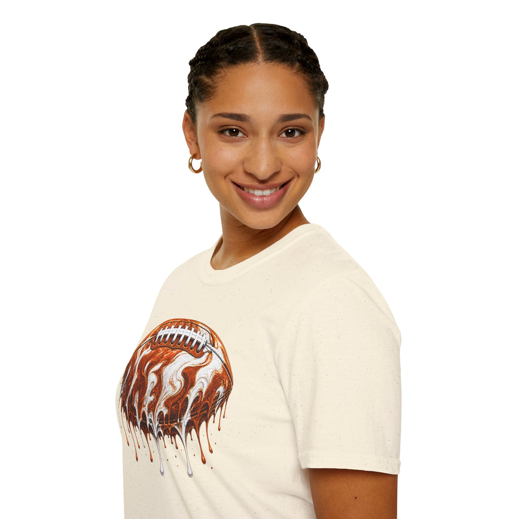 Texas Longhorns Drip Football T-Shirt