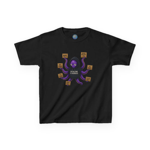 Anti-Social Octopus Kid's T-Shirt