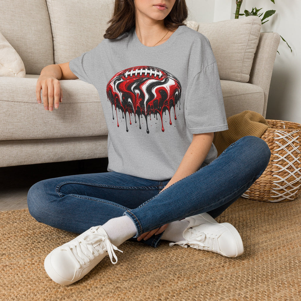 Georgia Bulldogs Drip Football T-Shirt