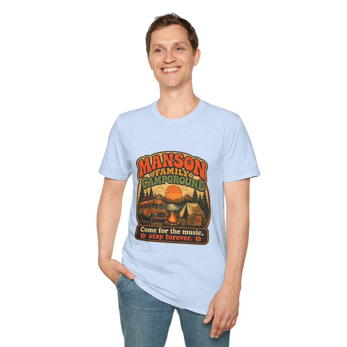 Manson Family Campground T-Shirt
