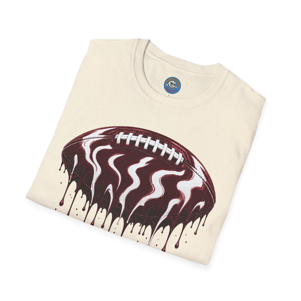 Texas A&M Aggies Drip Football T-Shirt