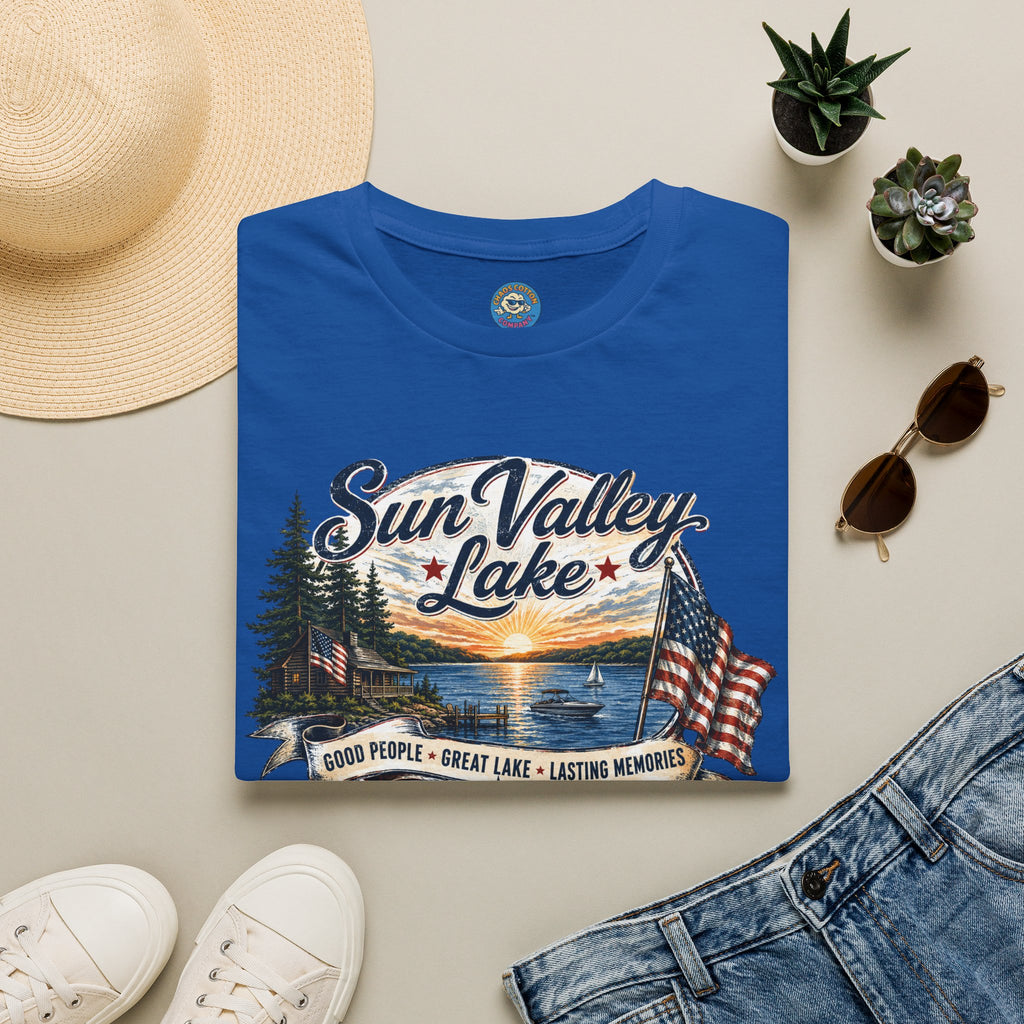 Sun Valley Lake Unisex T-Shirt