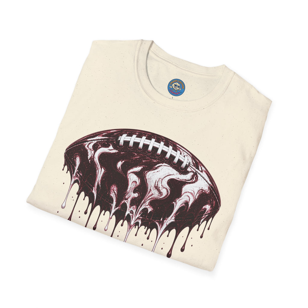 Mississippi State Bulldogs Drip Football T-Shirt