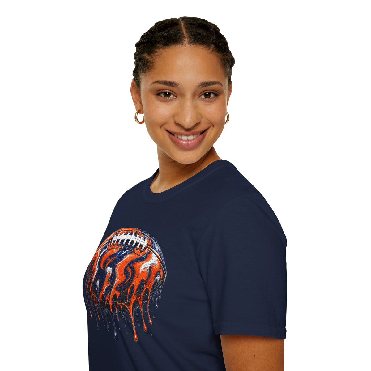 Auburn Tigers Football Drip T-Shirt