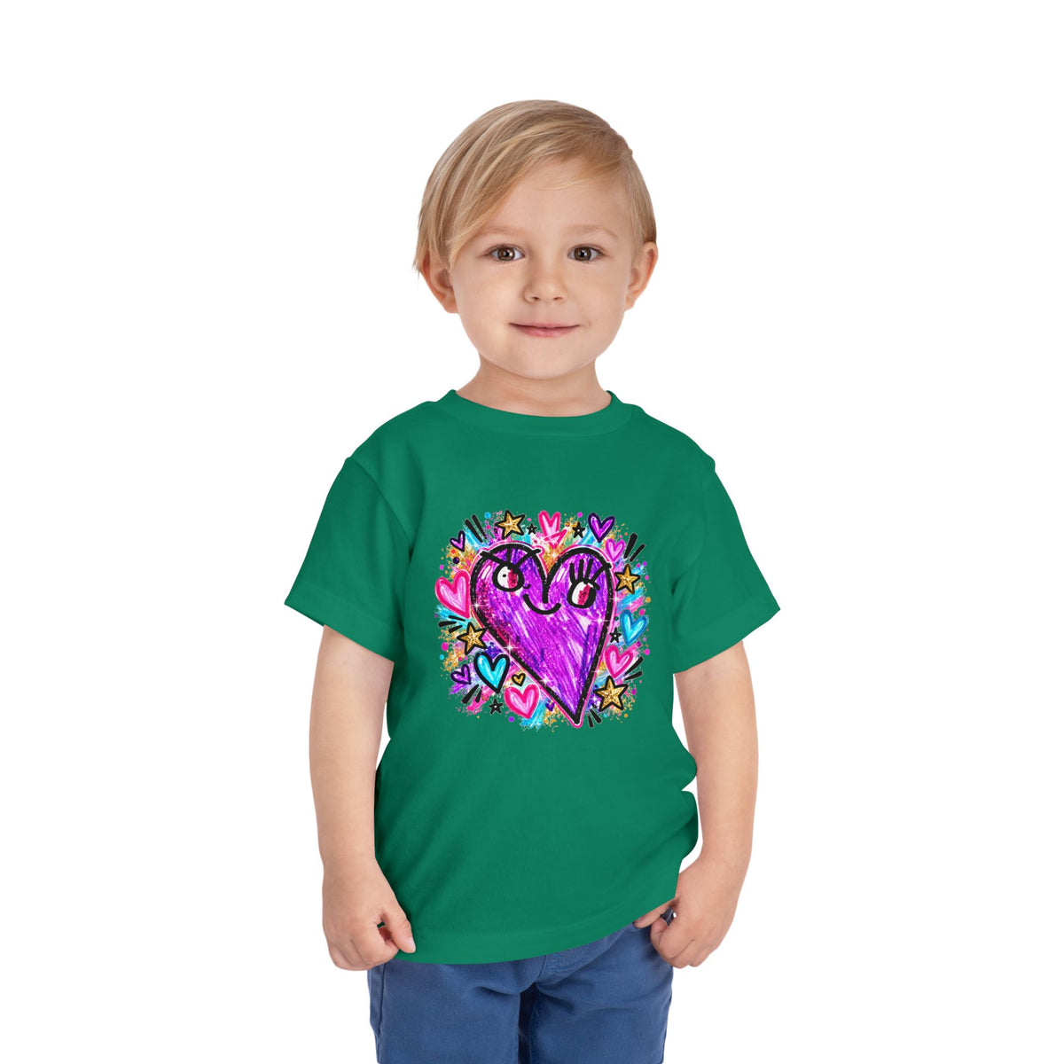 Hearts and Stars Toddler T-Shirt