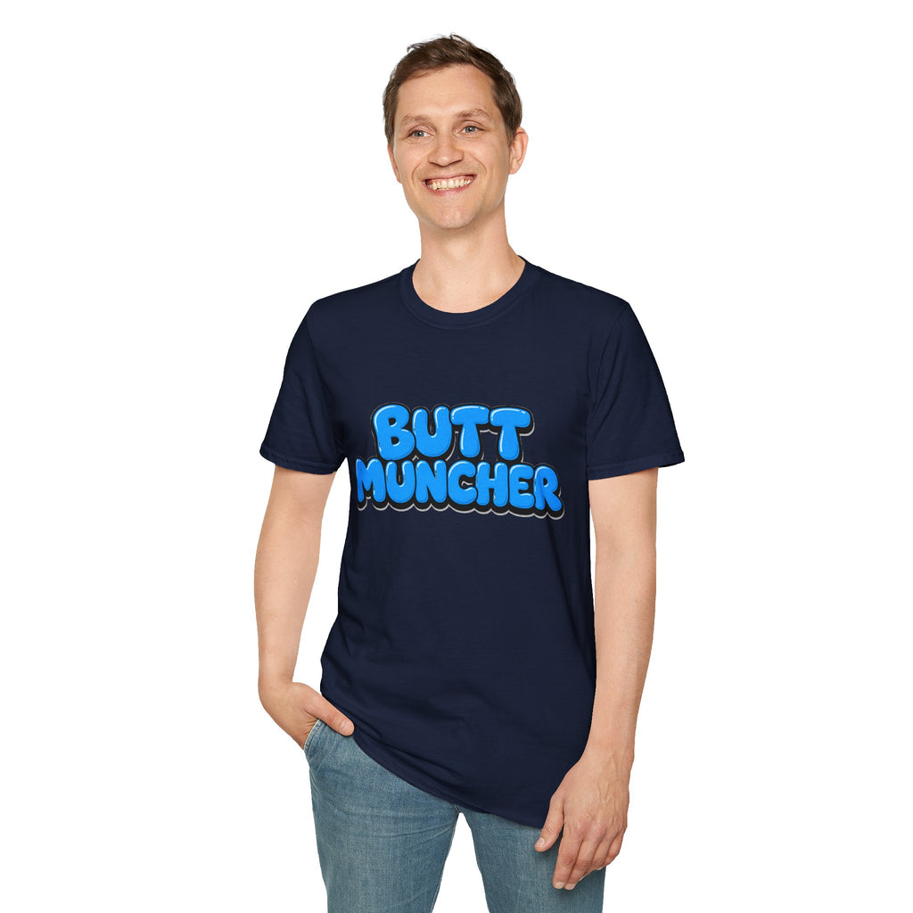 Butt Muncher T-Shirt (Blue)