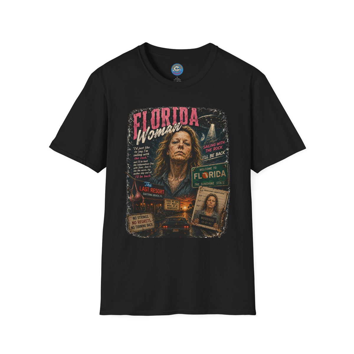 Florida Woman Highway Hooker T-Shirt