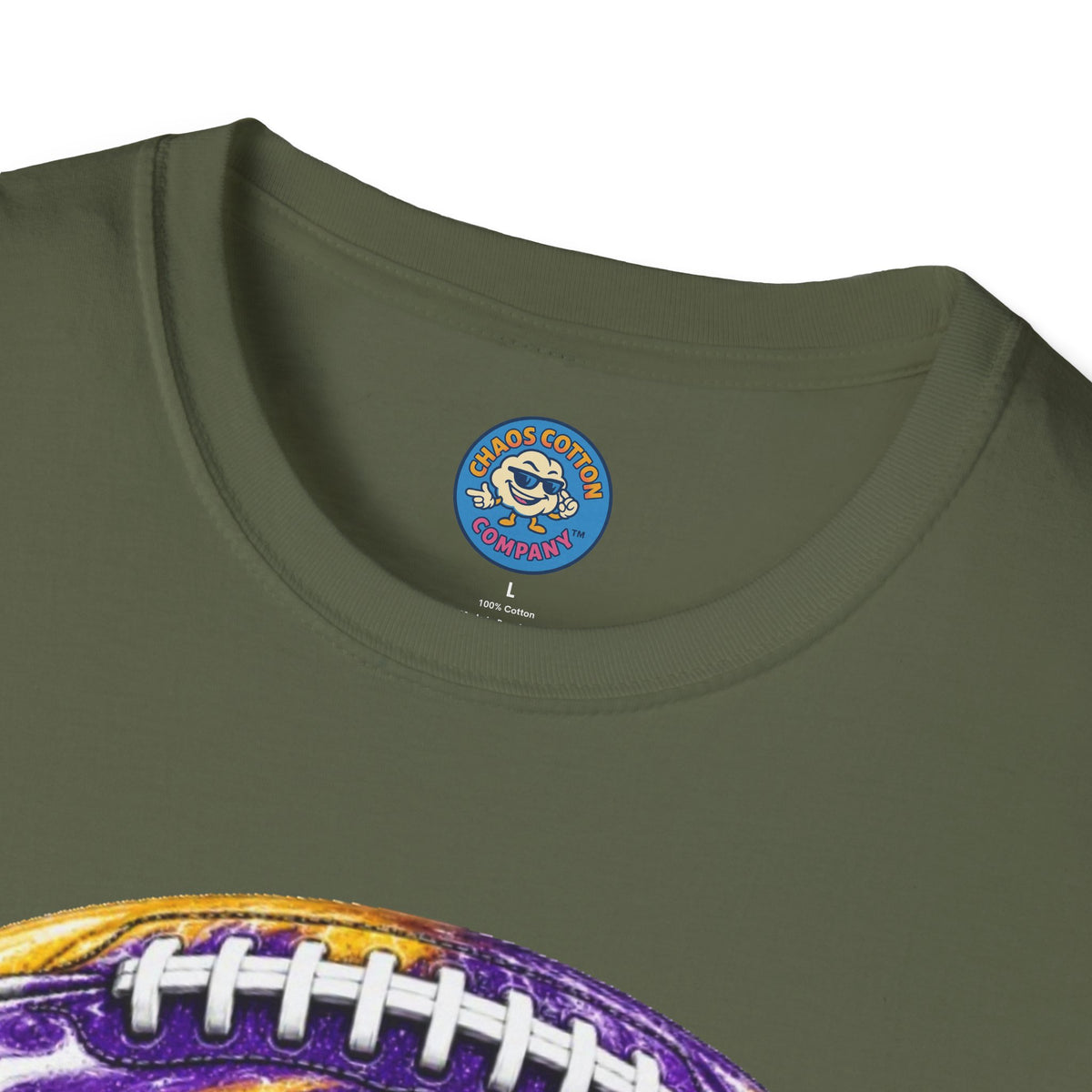 LSU Football Drip T-Shirt
