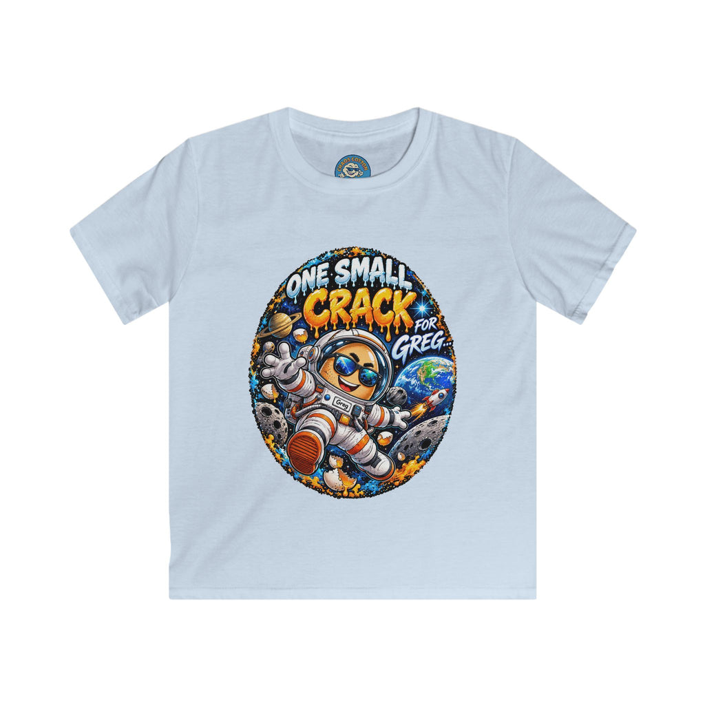 Greg the Egg "One Small Crack" Kids T-Shirt
