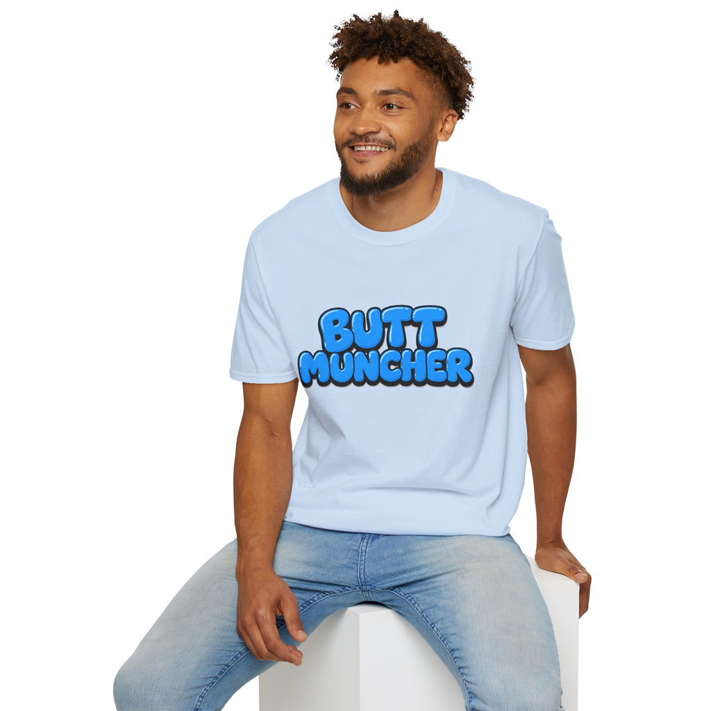 Butt Muncher T-Shirt (Blue)
