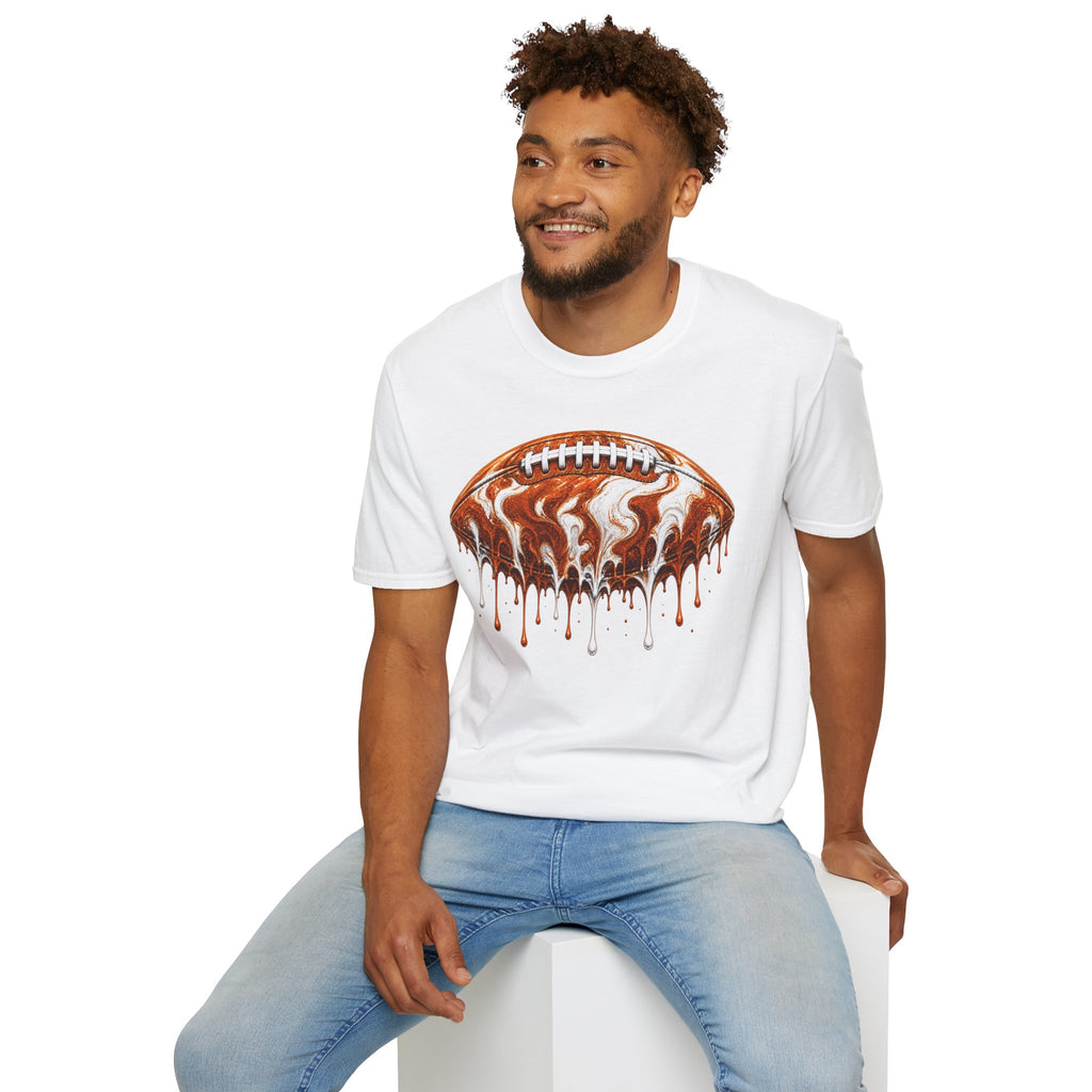 Texas Longhorns Drip Football T-Shirt