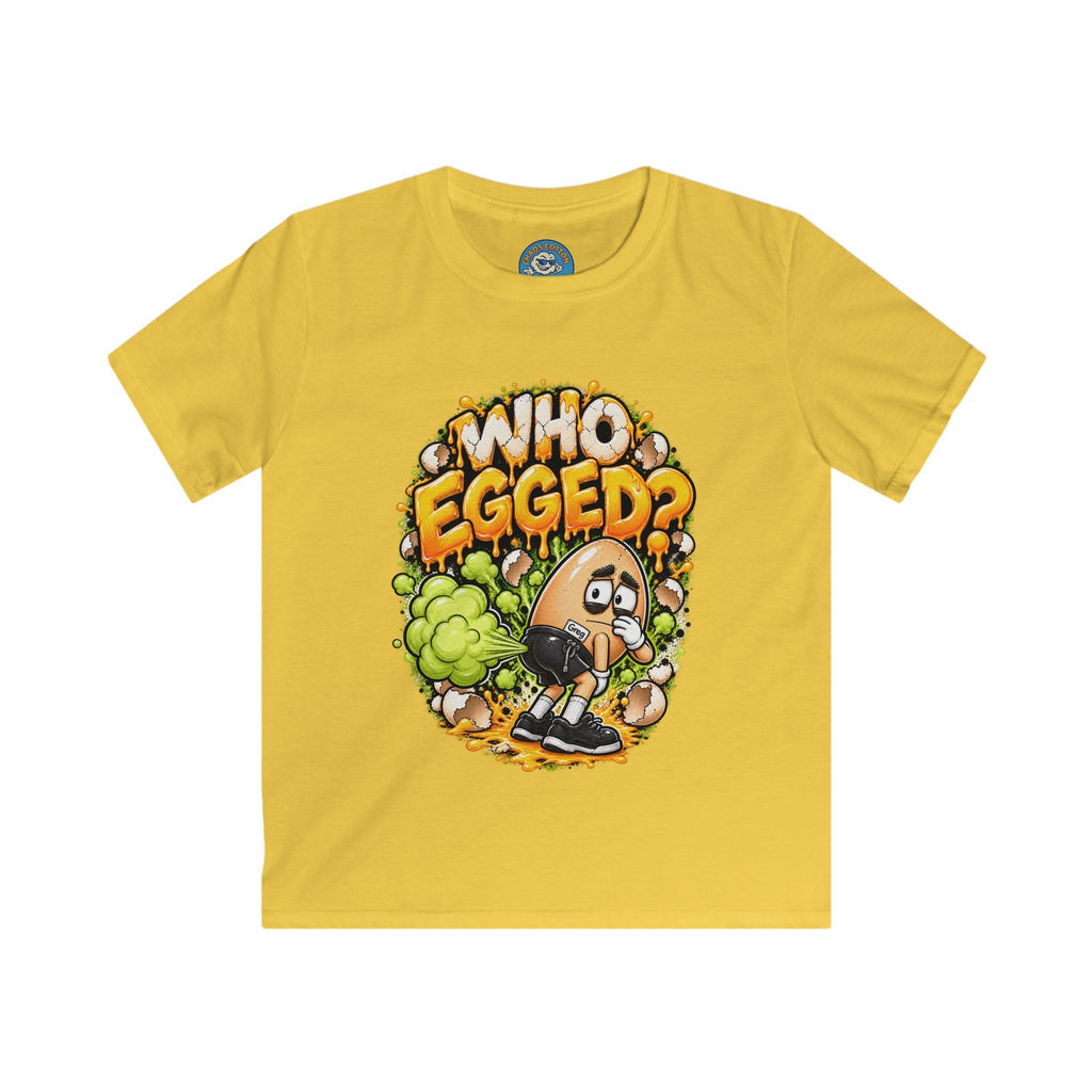 Greg the Egg "Who Egged" Kids T-Shirt