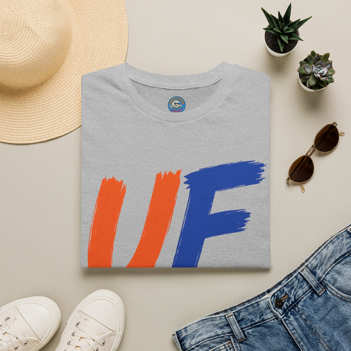 University of Florida "UF" Brush Stroke T-Shirt