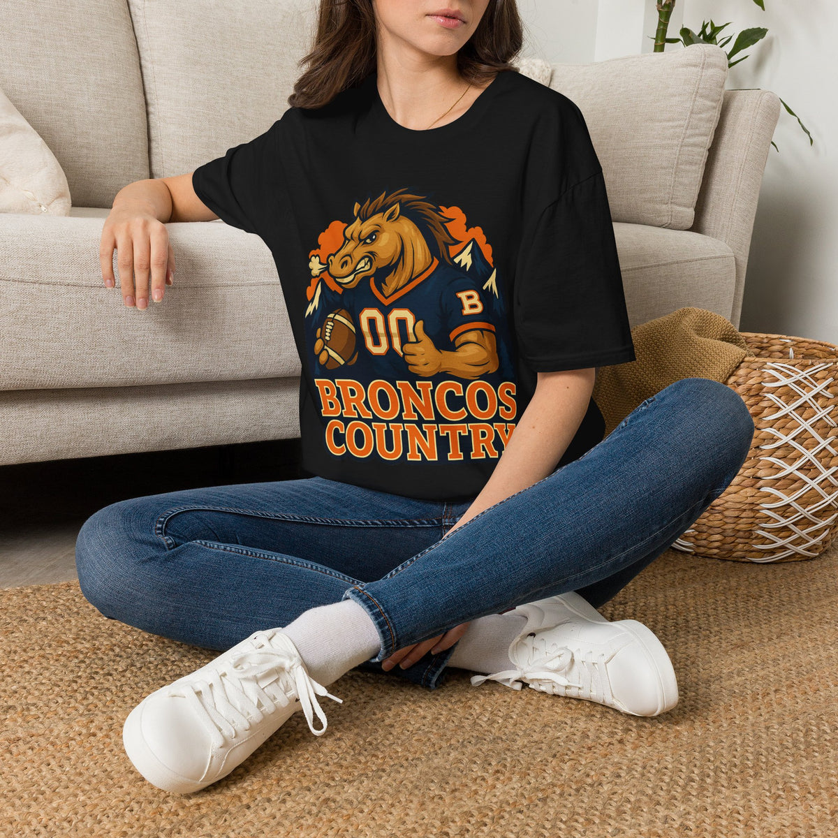 Broncos Country Mascot T-Shirt