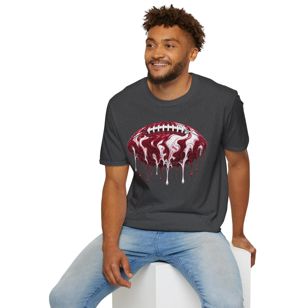 Alabama Crimson Tide Football Drip T-Shirt