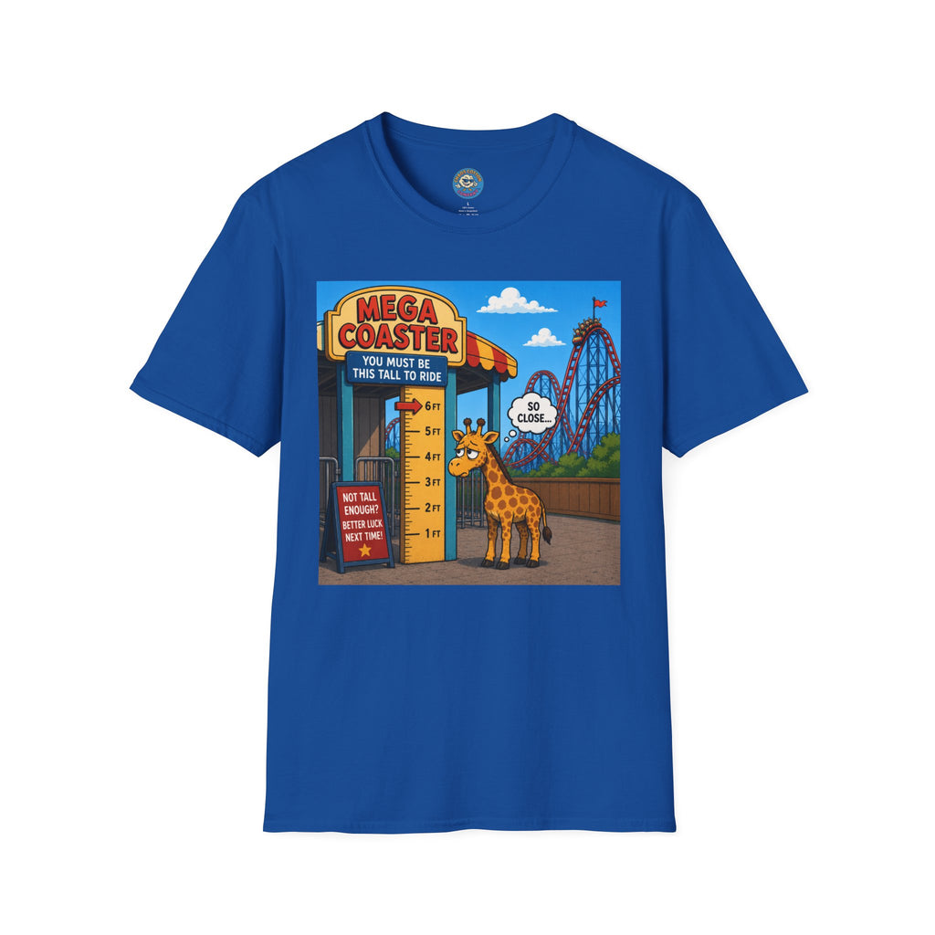 Almost Tall Enough Giraffe T-Shirt