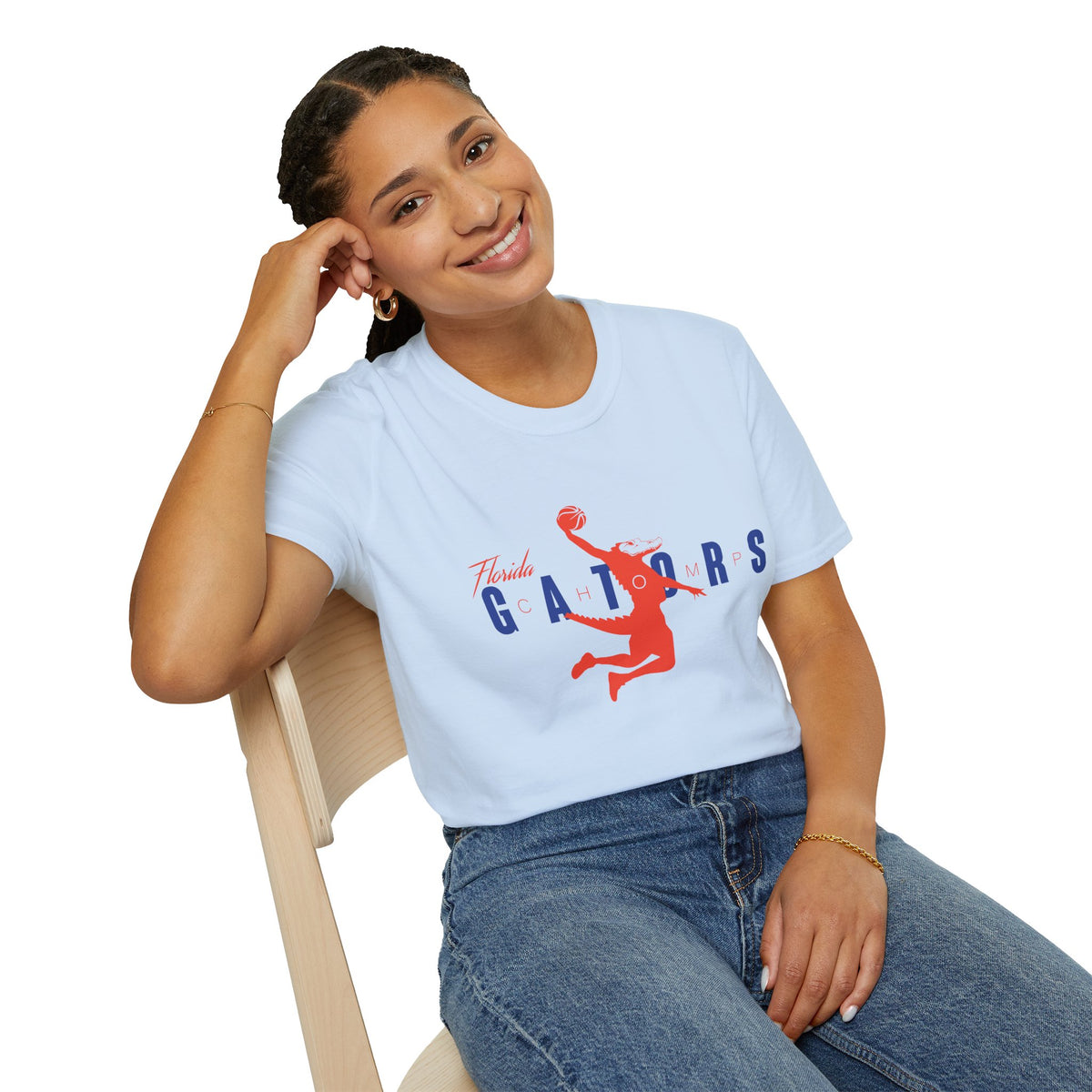 Florida Gators Chompman Basketball T-Shirt (V2)