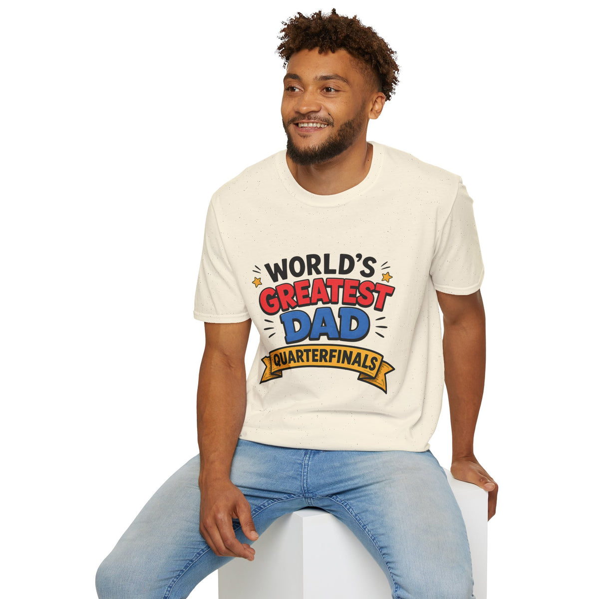 World's Greatest Dad Quarterfinals T-Shirt