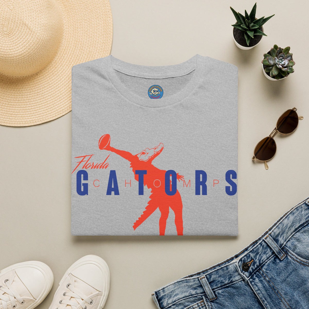 Florida Gators Chompman Football T-Shirt (V2)