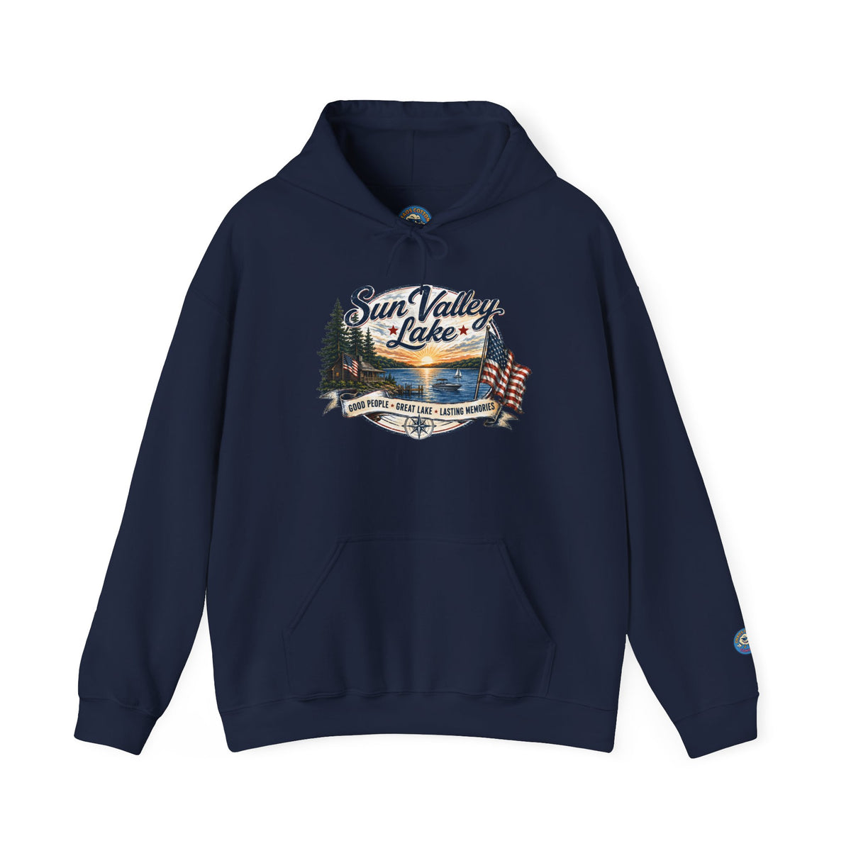 Sun Valley Lake Unisex Hoodie