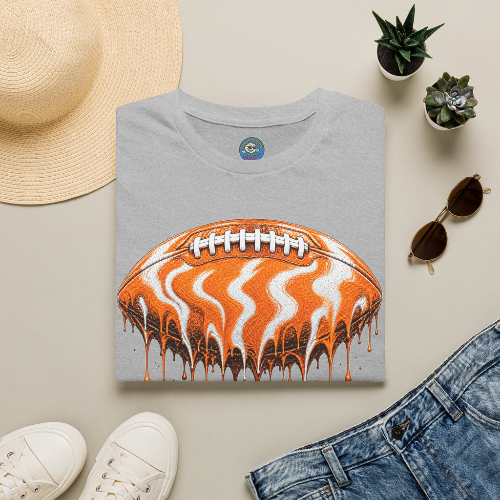 Tennessee Volunteers Drip Football T-Shirt