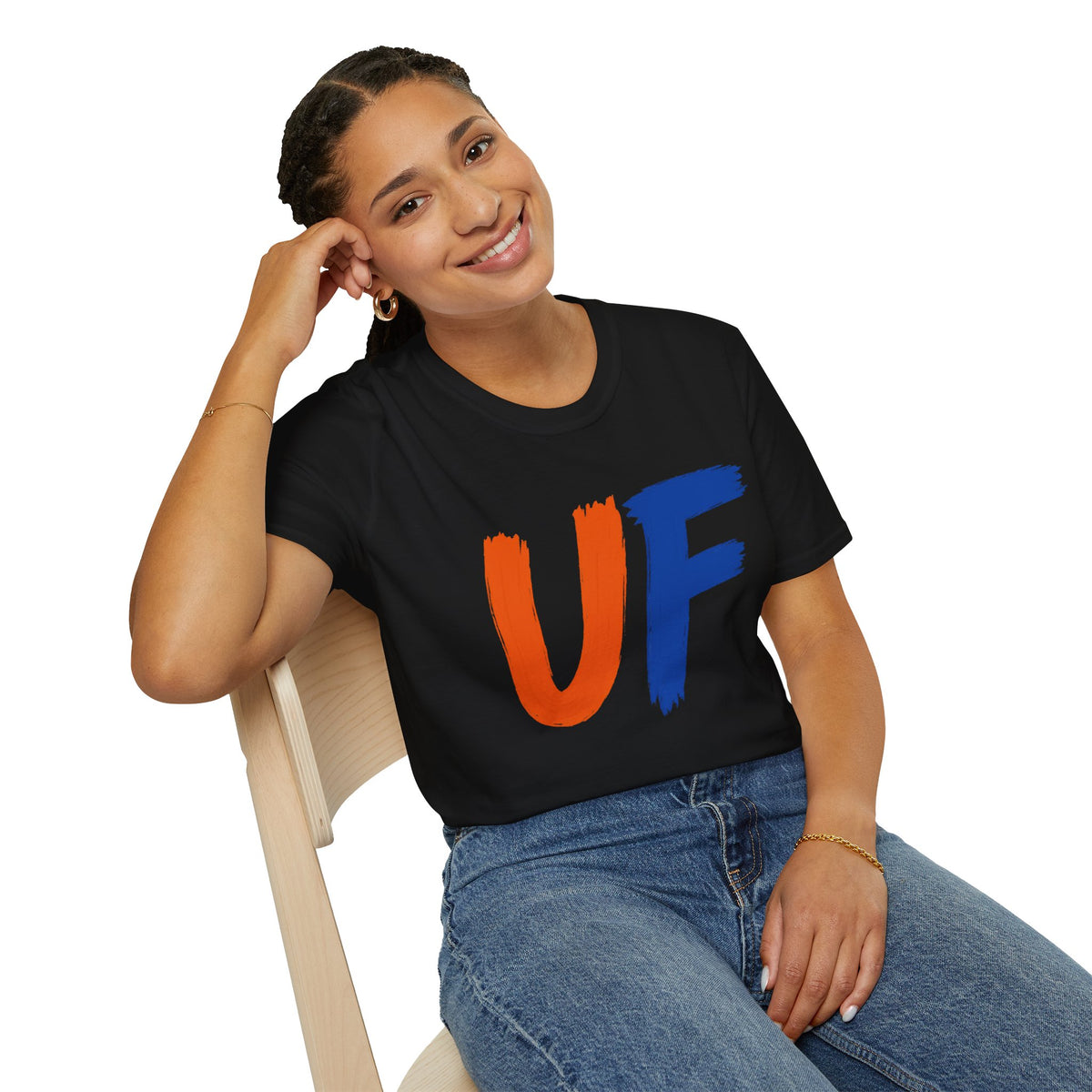 University of Florida "UF" Brush Stroke T-Shirt