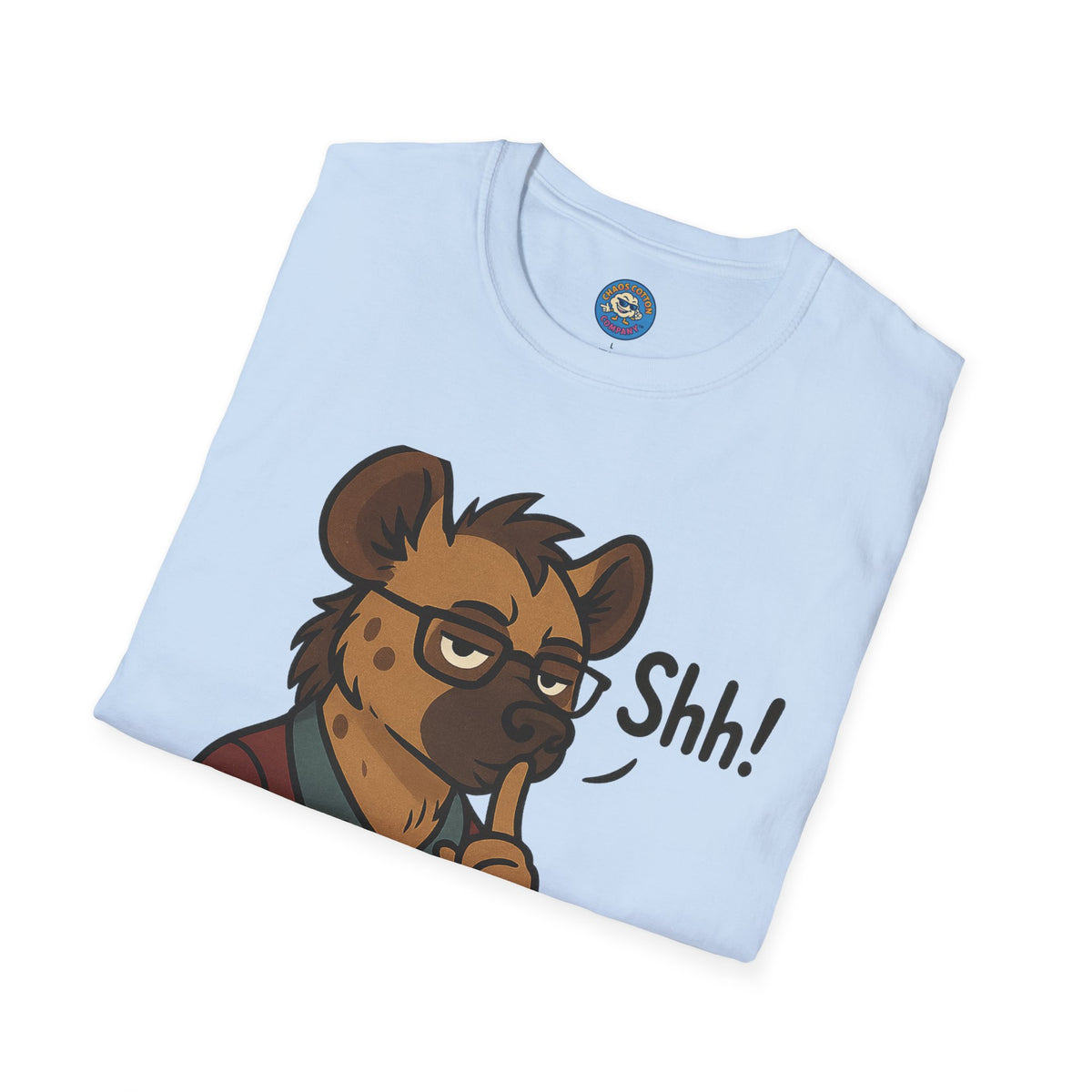 The Quiet Hyena Librarian T-Shirt
