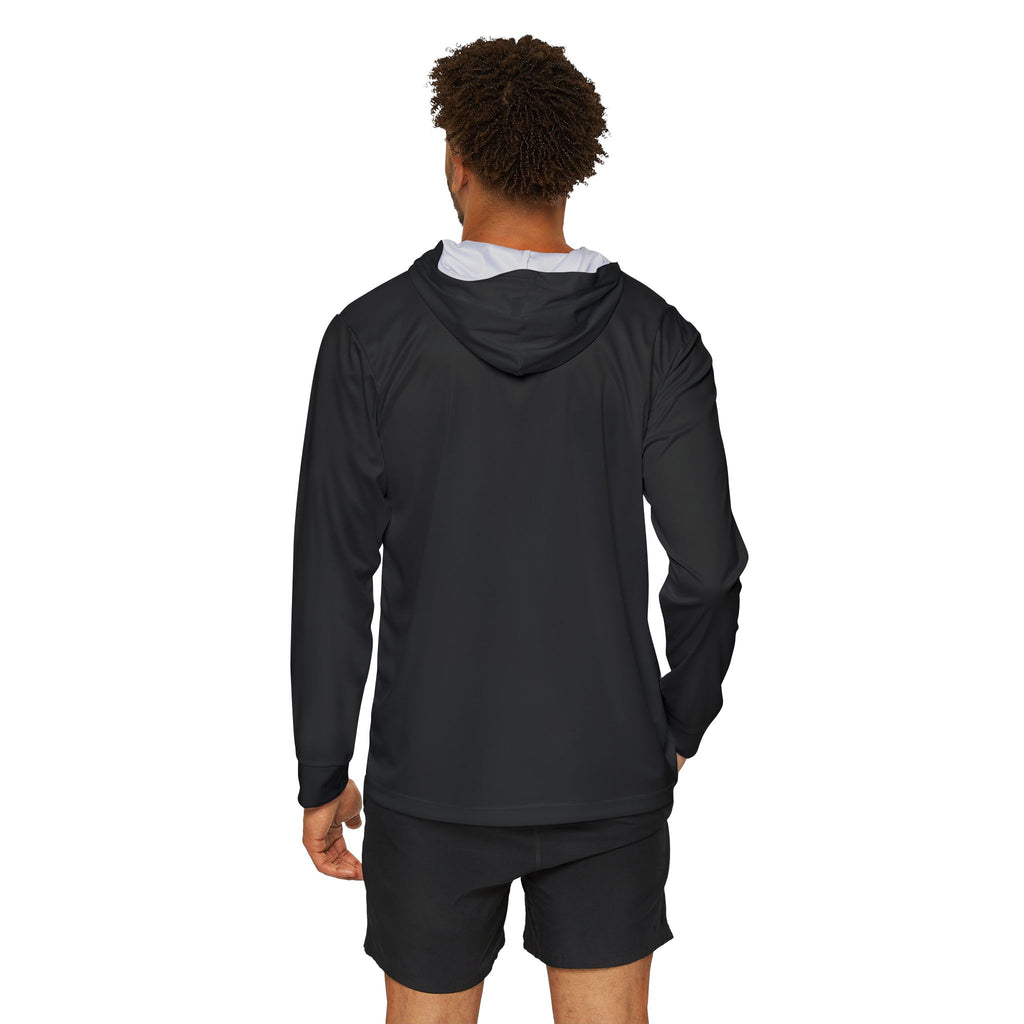 Rainbow Drip Football Hoodie | Sports Warmup Top