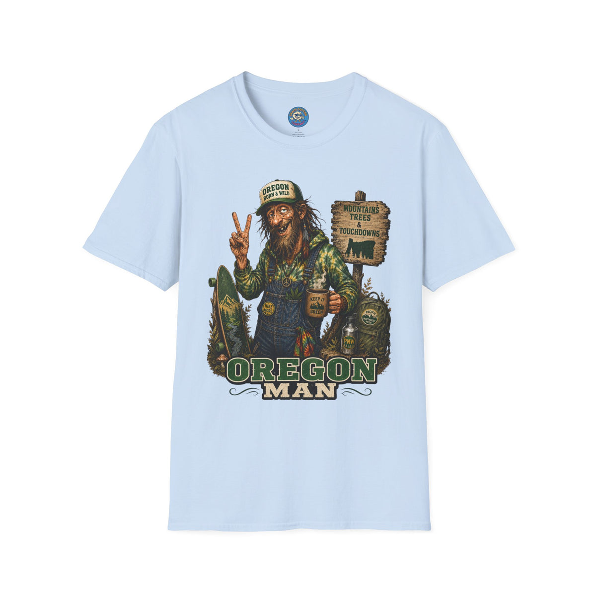 The Oregon Man Graphic T-Shirt