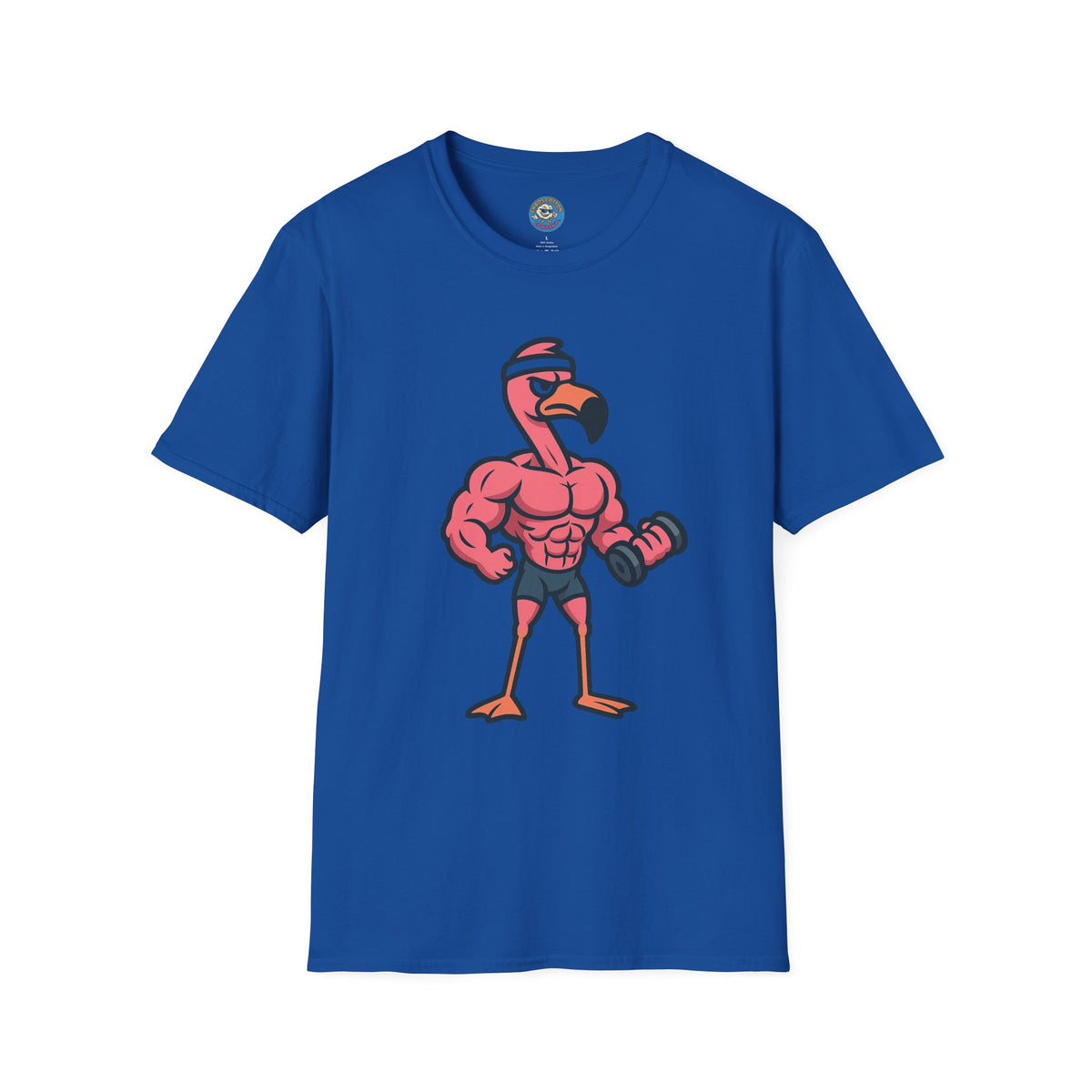 Skipping Leg Day Flamingo T-Shirt