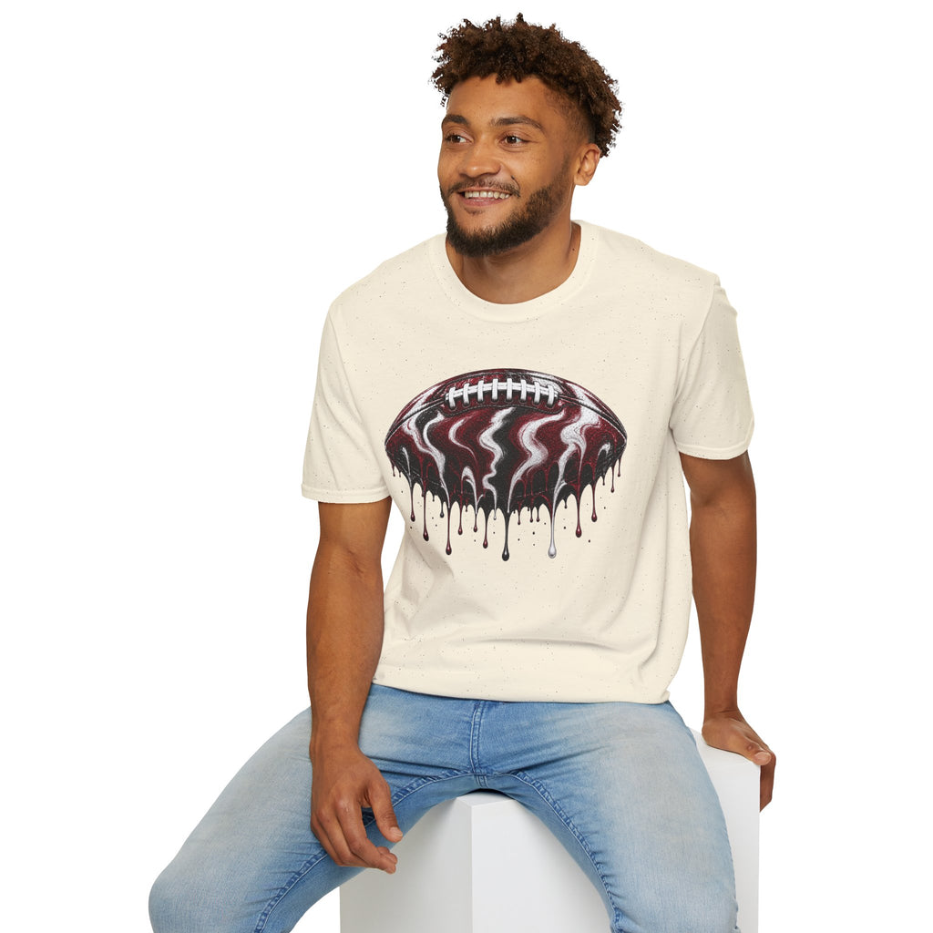 South Carolina Gamecocks Drip Football T-Shirt