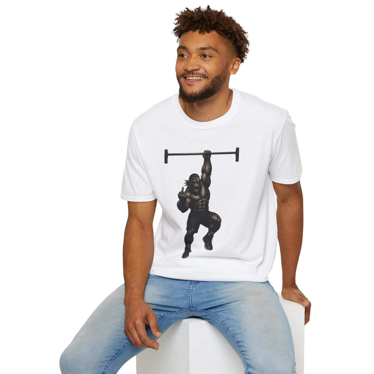 Gorilla Weightlifting T-Shirt (Hanging)