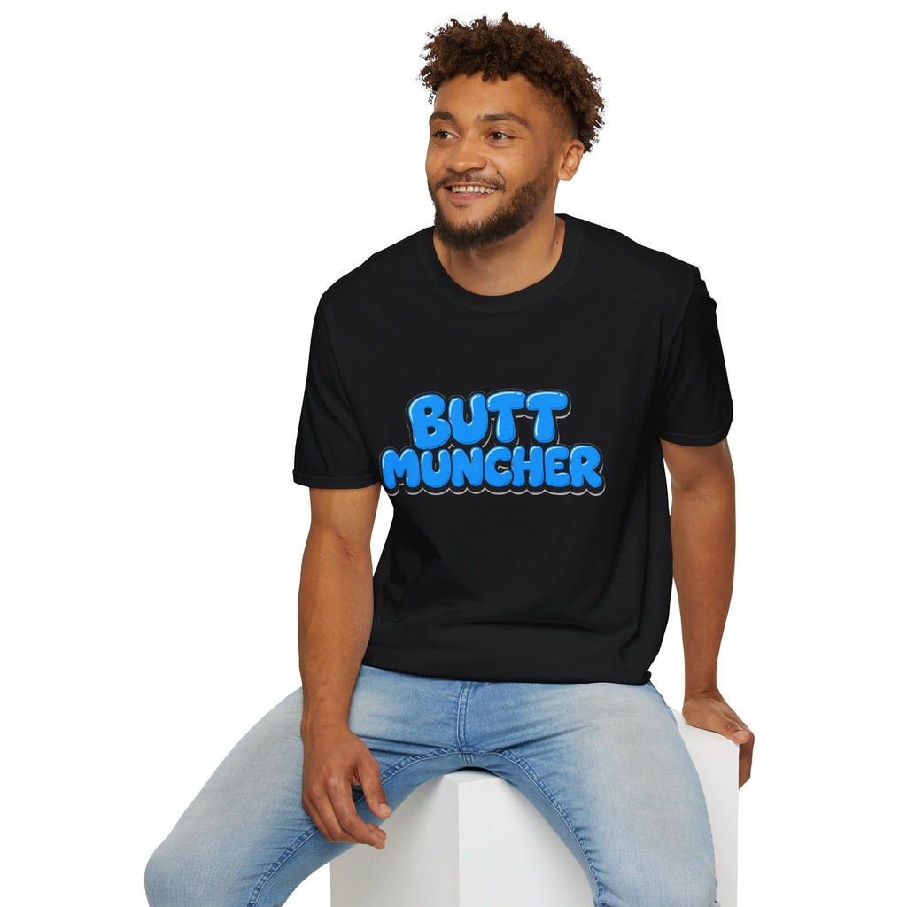 Butt Muncher T-Shirt (Blue)
