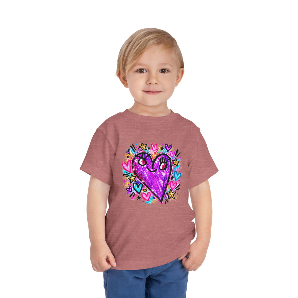 Hearts and Stars Toddler T-Shirt