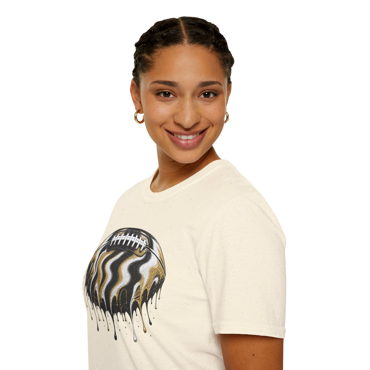 Vanderbilt Commodores Drip Football T-Shirt