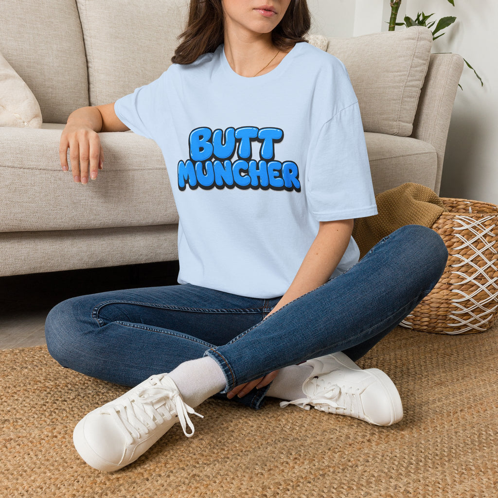 Butt Muncher T-Shirt (Blue)