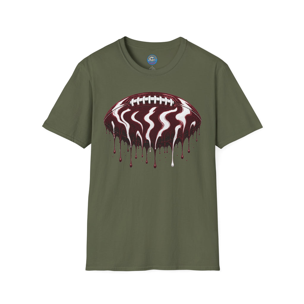 Texas A&M Aggies Drip Football T-Shirt