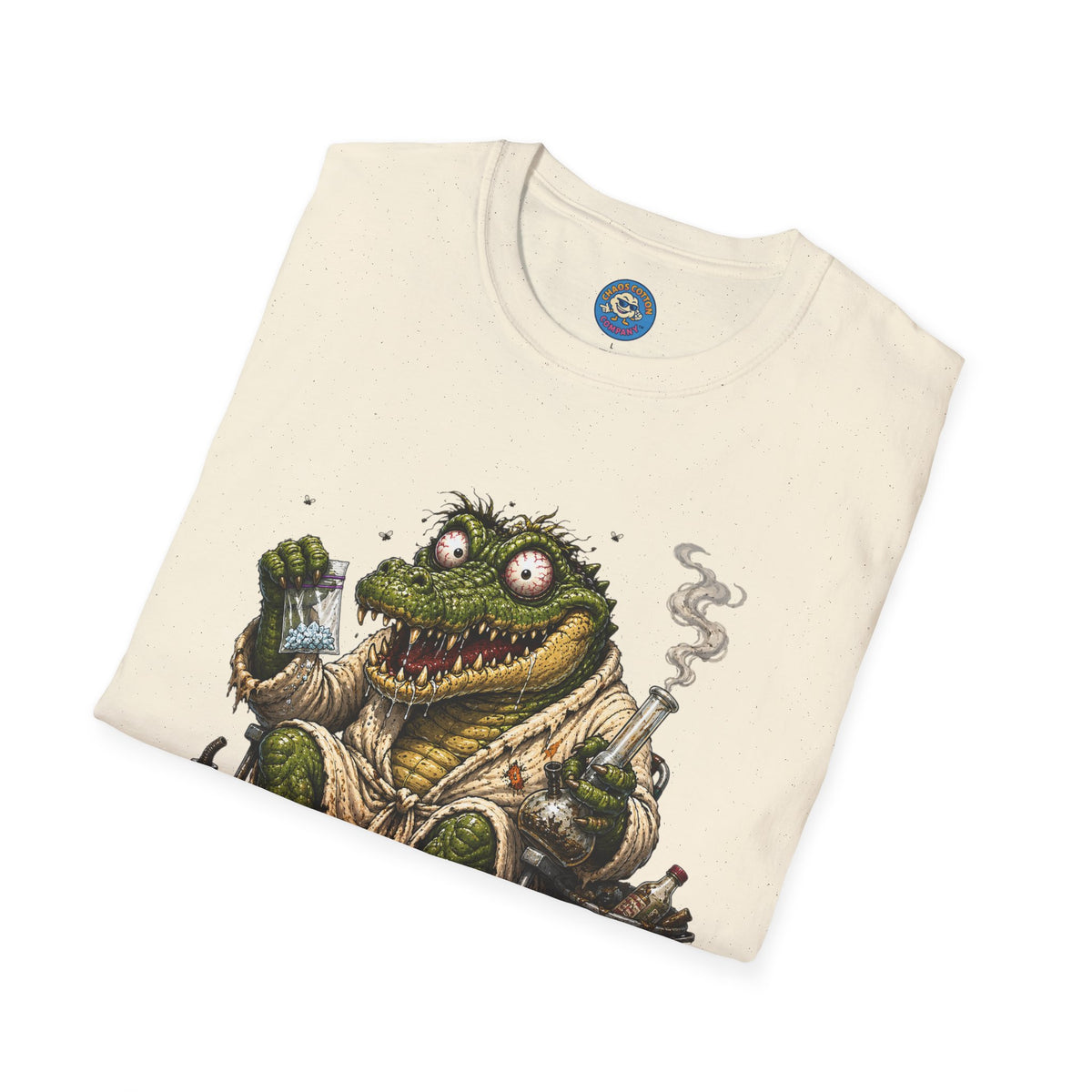 Gator Monster Smoking Pipe T-Shirt