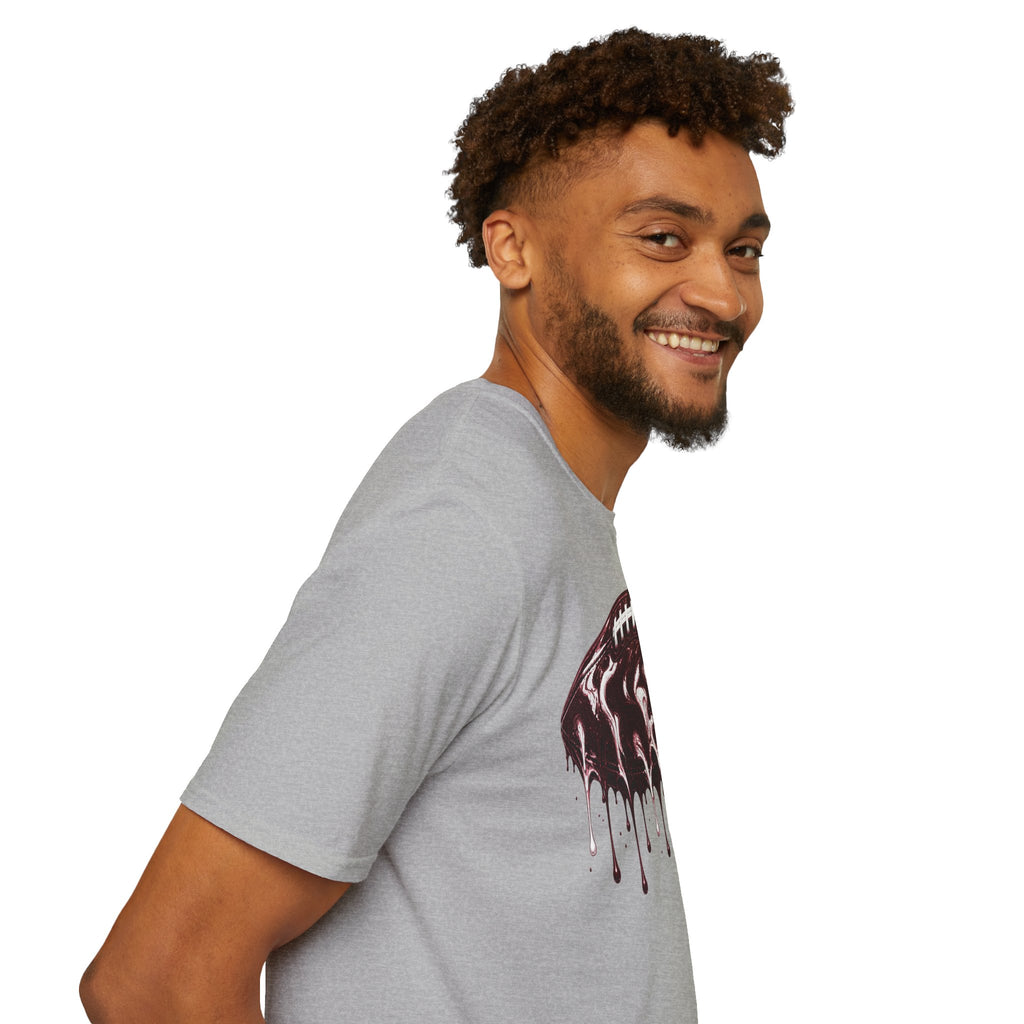 Mississippi State Bulldogs Drip Football T-Shirt