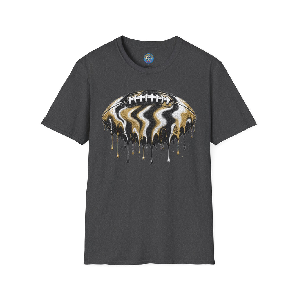 Vanderbilt Commodores Drip Football T-Shirt