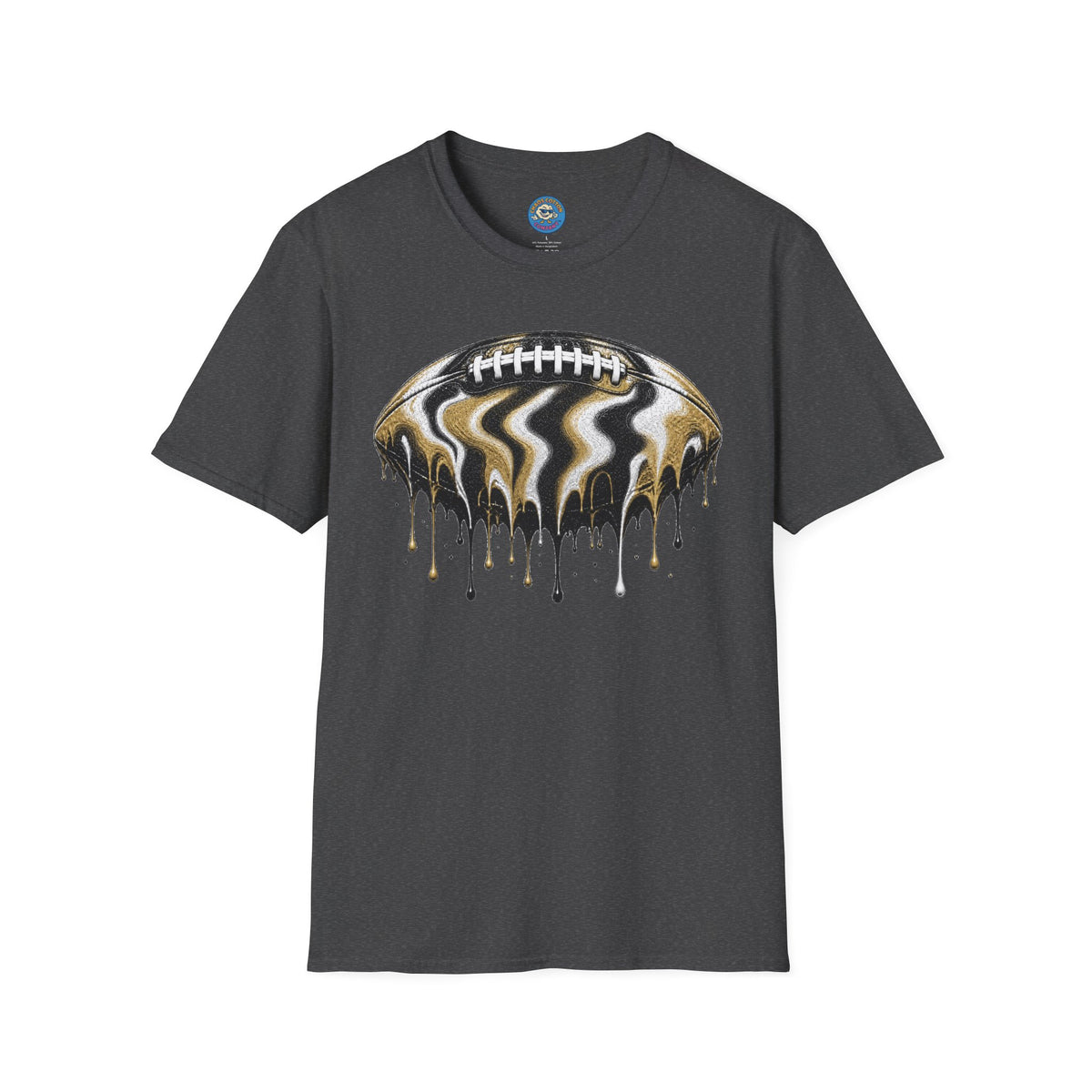 Vanderbilt Commodores Drip Football T-Shirt