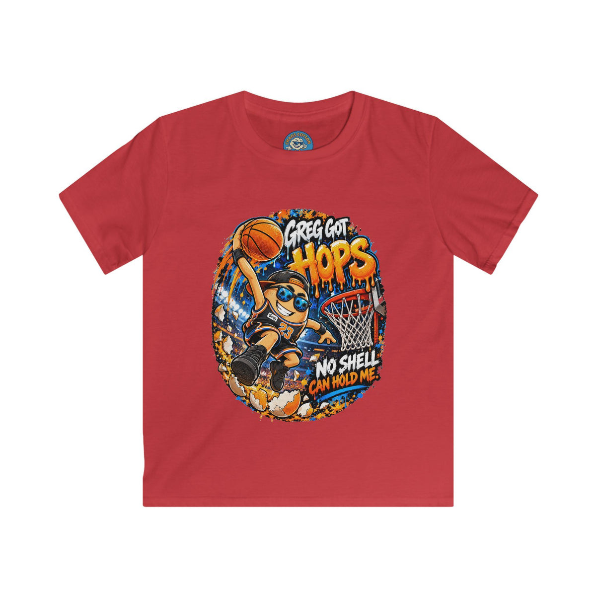 Greg the Egg "Greg Got Hops" Kids T-Shirt