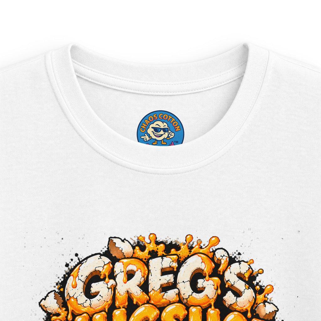 Greg the Egg "Greg's Mugshot" Kids T-Shirt