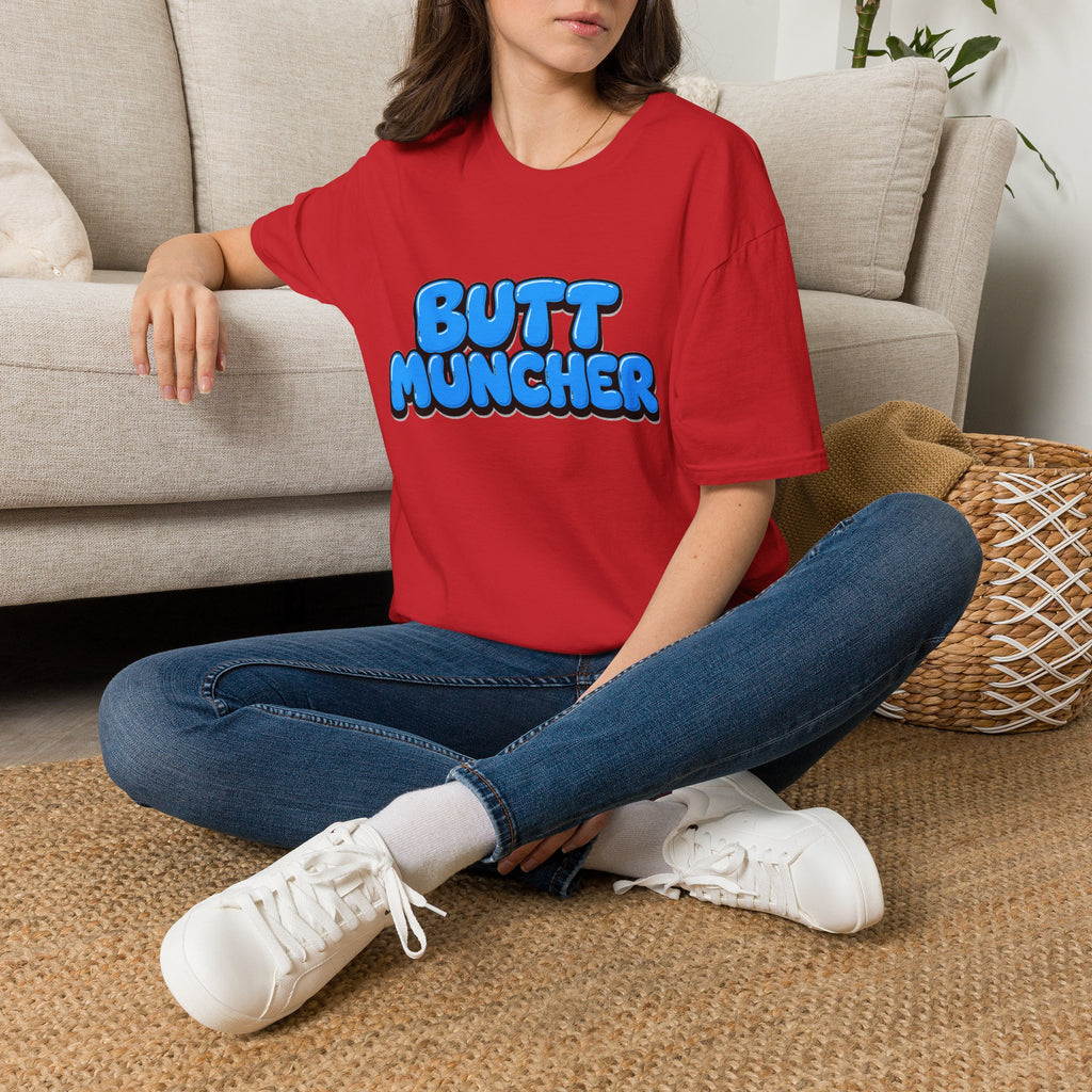 Butt Muncher T-Shirt (Blue)