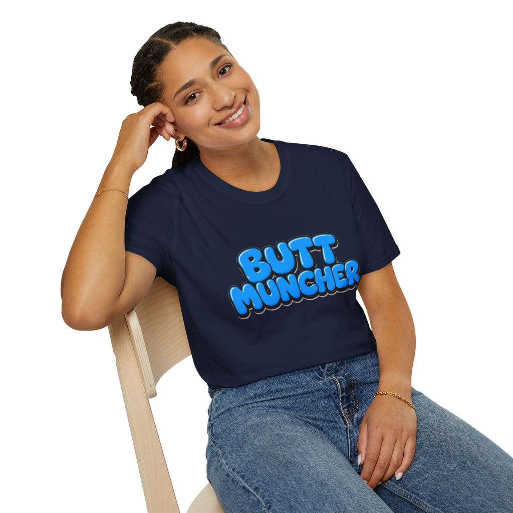 Butt Muncher T-Shirt (Blue)