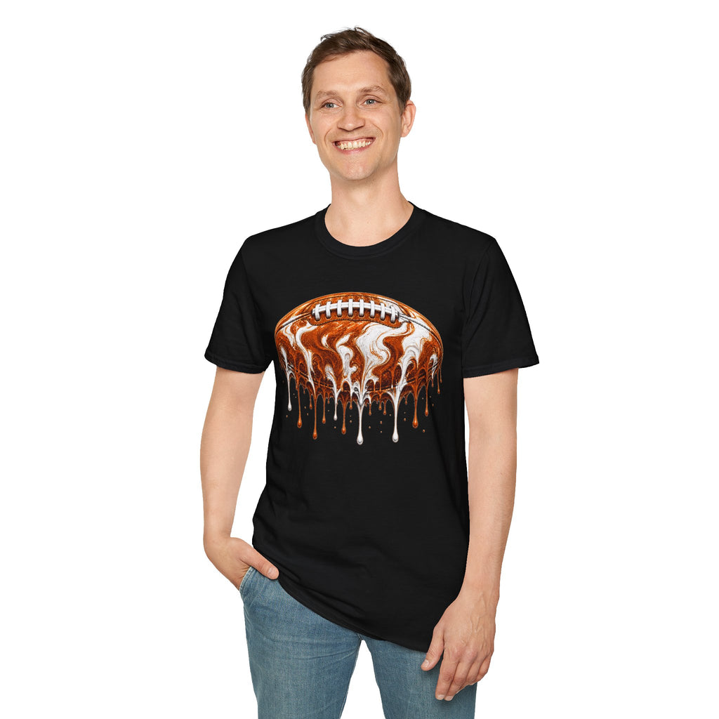 Texas Longhorns Drip Football T-Shirt