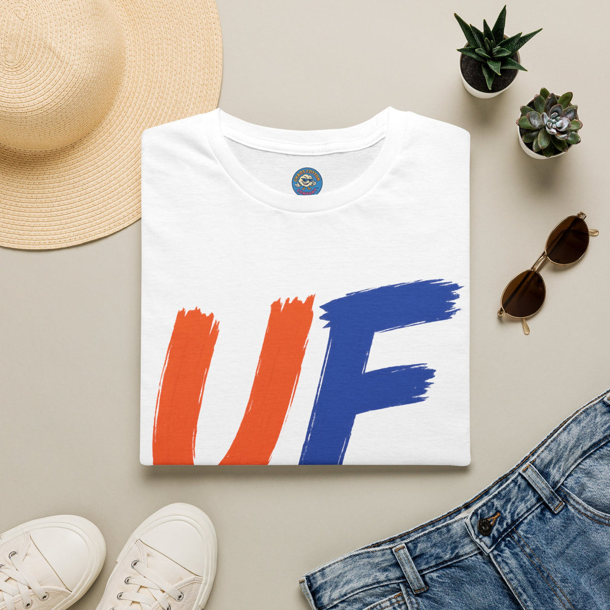 University of Florida "UF" Brush Stroke T-Shirt