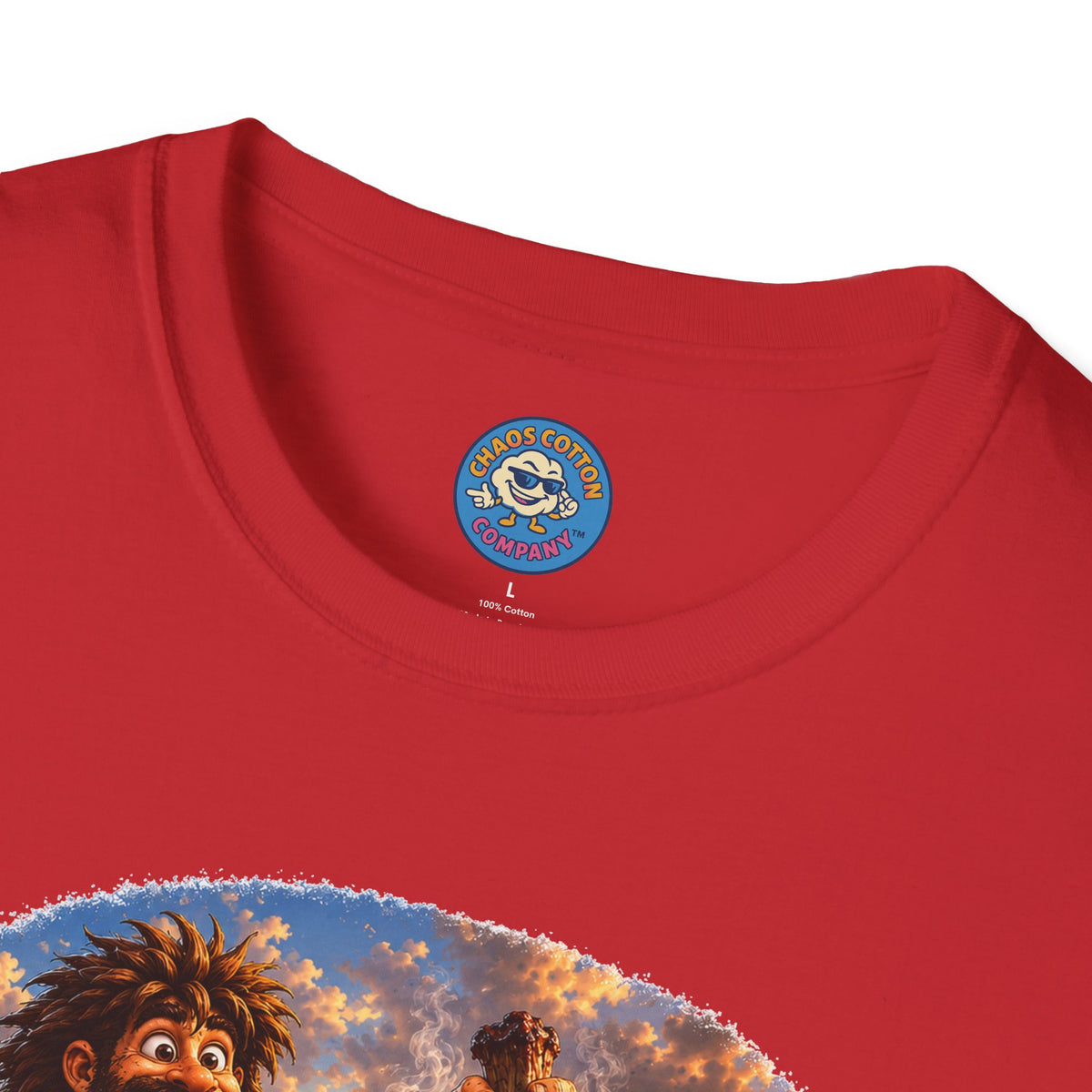 Caveman Grilling T-Shirt